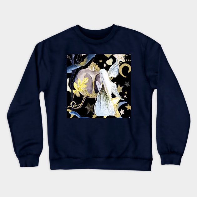 Starry Nights Crewneck Sweatshirt by digitaldoodlers